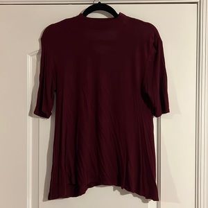 Red 3/4 Sleeve Shirt